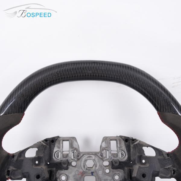 Red Stripe Custom F150 Steering Wheels Ford Alcantara 350mm