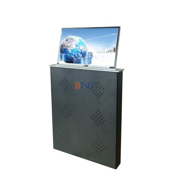 New Arrival 15.6 inch Motorized Monitor Lift 6mm Ultra narrow screen frame Lcd Lift for Paperless conference system