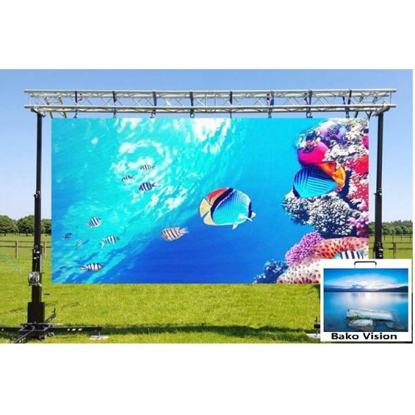High Definition 5000nits Outdoor Rental LED Display Full Color