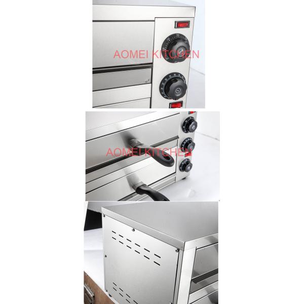 Электрическая пиццерия для пиццы хлеб пекарня 12 дюймовый стальной столешницы