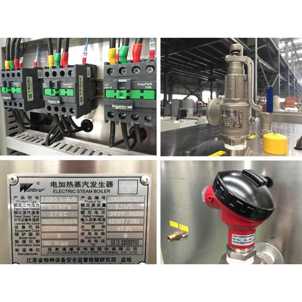 Electrical Stainless Steel Portable Industrial Steam Generator 1 Year Warranty