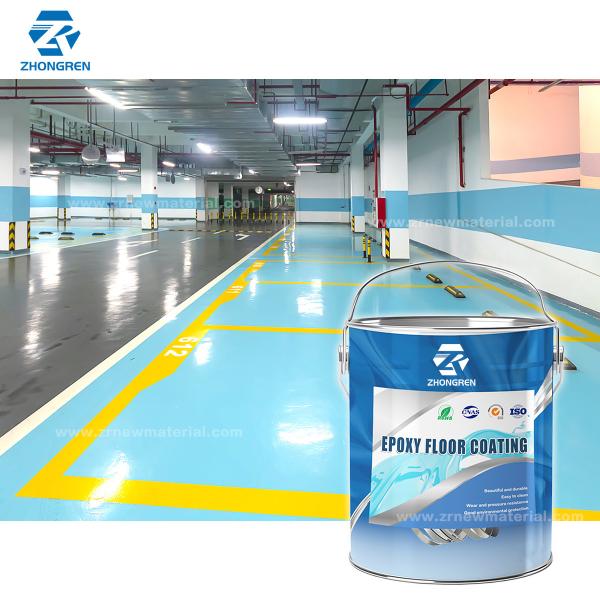 OEM ODM revêtement de sol de garage antidérapant résistant au glissement peinture de sol époxy résistant à l'usure