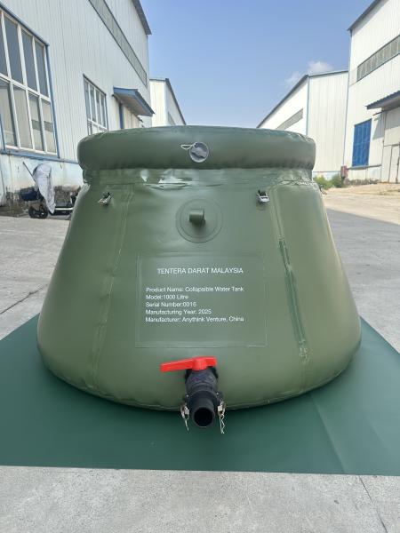 Expandable Water Bladder 100cm X 50cm X 30cm 6 Years of Long-Lasting Water Storage