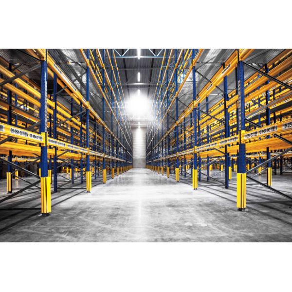 Heavy Duty Pallet Rack Protector Warehouse Pallet Rack Column Protection Flexible Plastic Guard Upright Protector