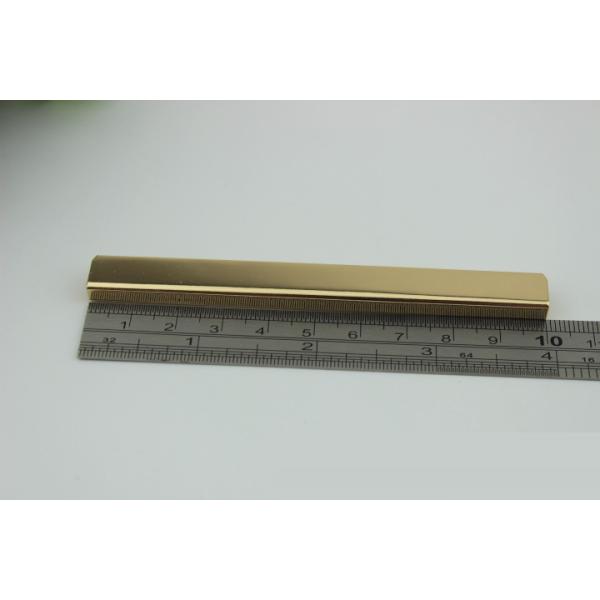 Handbag metal fittings 100 mm length light gold decorative bag corner protector