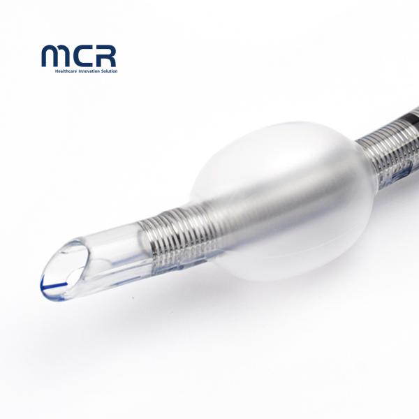 Hospital General Anesthesia ICU Double Cuff Reinforced Endotracheal Tube Suctioning