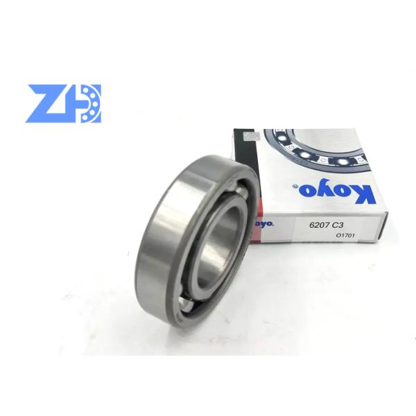 6207-2Z/C3 6207-2RS Deep Groove Ball Bearing 6207 Bearing groove ball bearing