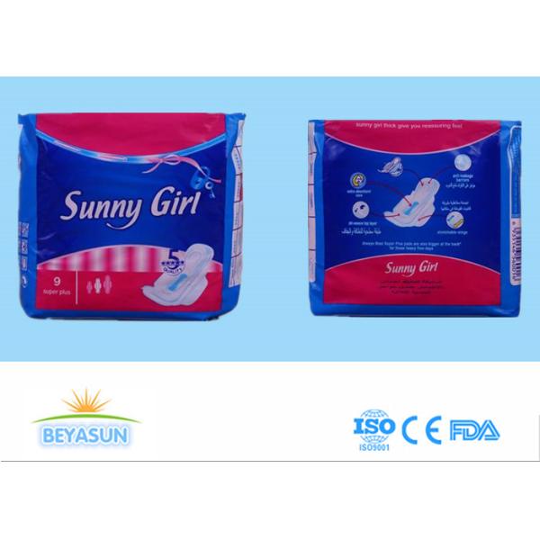 Салфетки дам Эбоссед санитарные, гигиена женщин прокладывают поверхность сетки