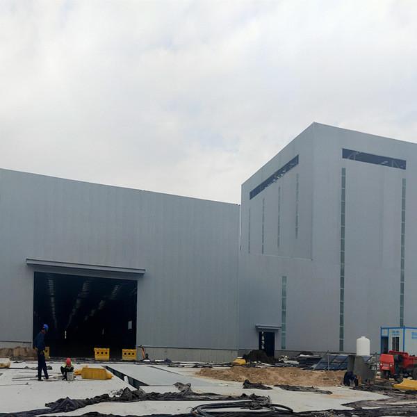 Fabricated Frame Steel Structure Workshop Fireproof Industrial Building