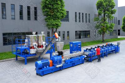 Co Rotation Screw Design Plastic Recycling Pellet Machine Recycling Granulator Machine