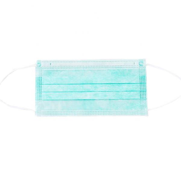 17.5*9.5cm Non Woven Filter Paper Sanitary Face Mask Dustproof With Earloop