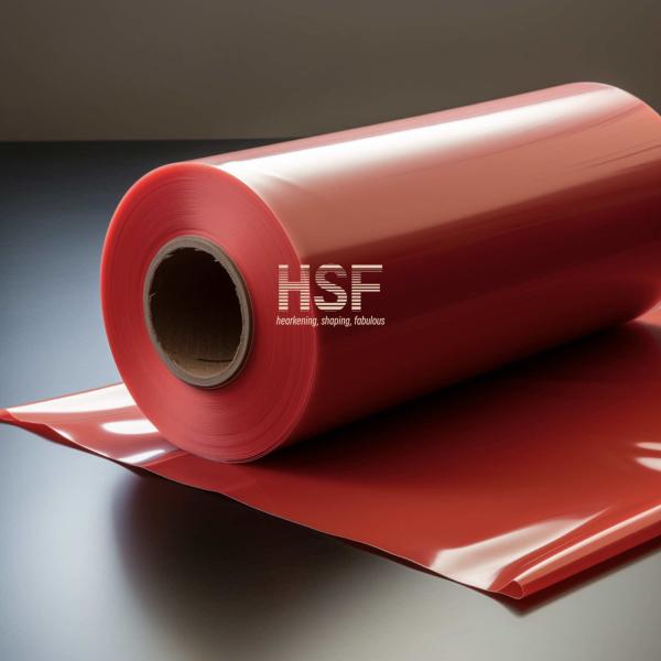 80 микронов Прозрачная красная PP пленка для индивидуальной гигиены