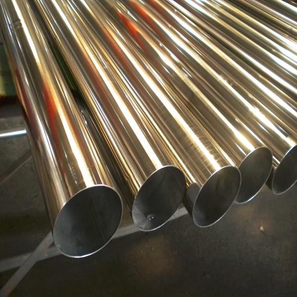 ASTM A554 304 Stainless Steel Tube ERW Polished Seamless Steel Round Pipe