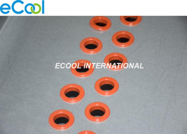 Oil Cooler Fin And Tube Heat Exchanger With Customized Size / Capacity
