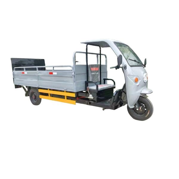 Mini Pure Electric Garbage Collection Tricycle For Sanitary Workers