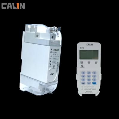 Single Phase IP54 20mA STS 35mm Din Rail KWH Meter