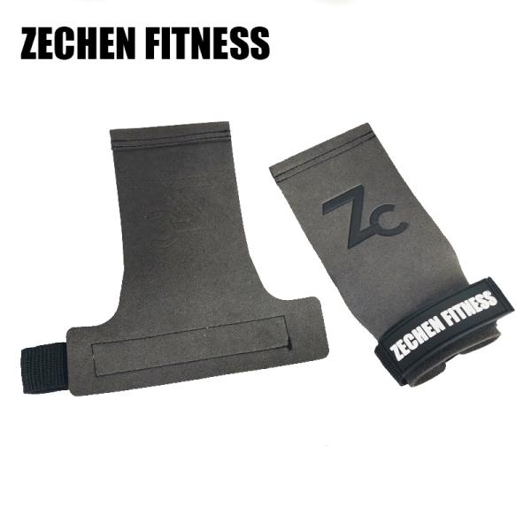 Gymnastics Bar Fingerless Crossfit Grips Fitness Accessories Palm Grey Microfiber