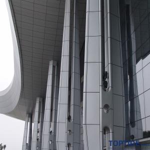 CE Approval 2mm Curved Protective Metal Column Covers Decorative