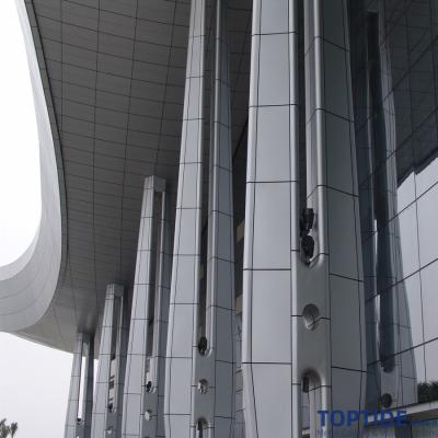 CE Approval 2mm Curved Protective Metal Column Covers Decorative