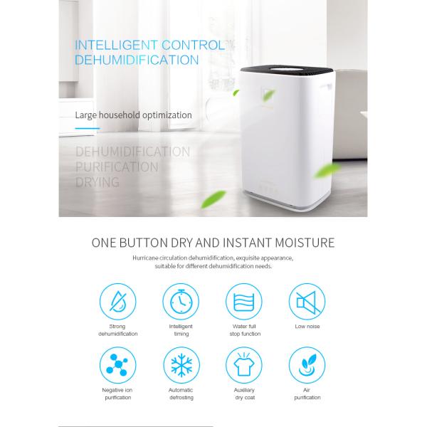 Air Purify Decrease PM2.5 5600ml Home Air Dehumidifier