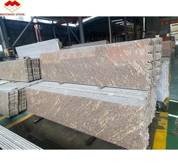 Giallo Gold Granite California Golden Colour for Exterior Wall Cladding and Handrail