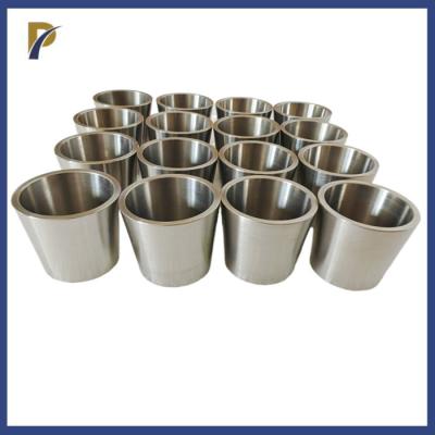 25ml 50ml 45ml Tapered Zirconium Crucible Analysis Zr702 Crucible With 1mm 2mm