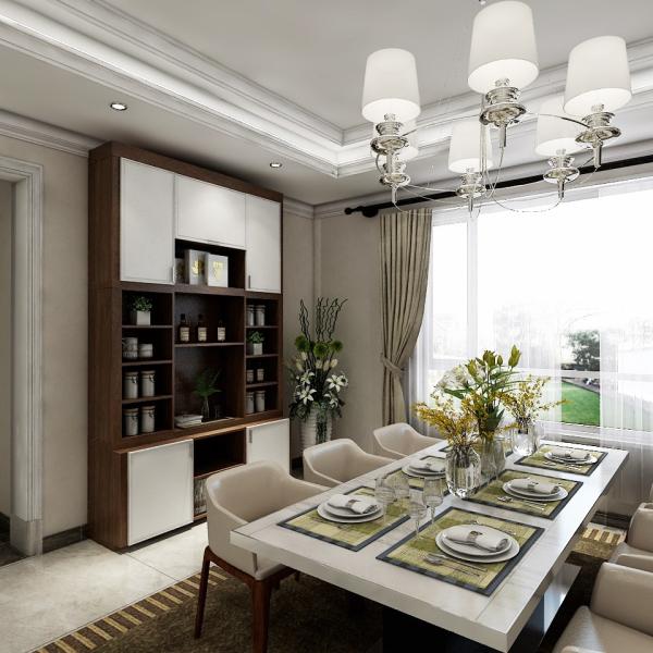 Лакированный обшитый столовый шкаф Хатч Мраморные стулья