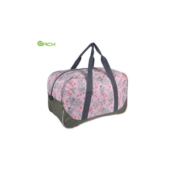 Printing Material Travel Duffle Bag with Webbing handle and Padlock