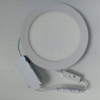 A superfície ip44 colorida montada conduziu o UL ajustável de RoHS do CE da C.C. da luz de teto 3CCT 3000-6500K 12v 24v