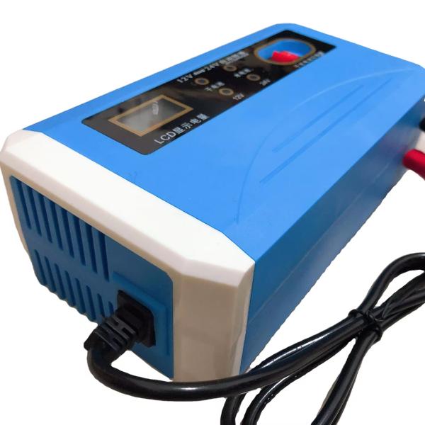 125W Output Power Fast Charger 12V24V 10Amp Battery Charger Maintainer Trickle Charger for Car Truck Motorcycle