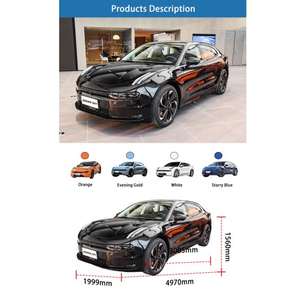 Medium used Fully Electric SUV new energy Vehicles Zeekr 001