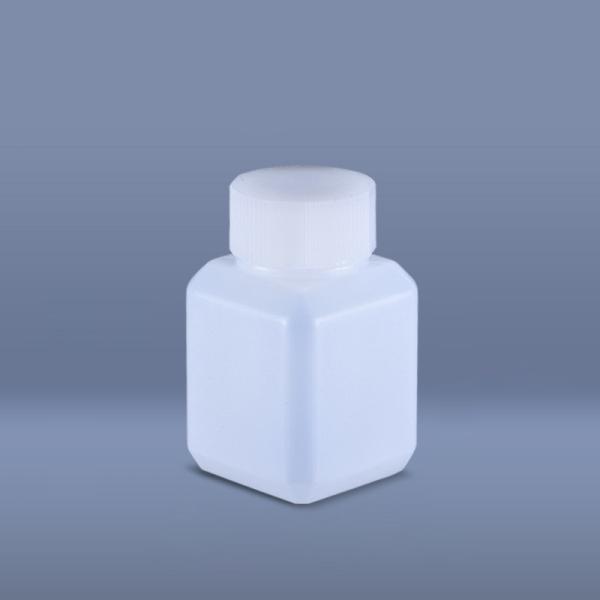 Capuz de parafuso Biológico Hdpe Botões de reagente plástico Solventes químicos 125 ml
