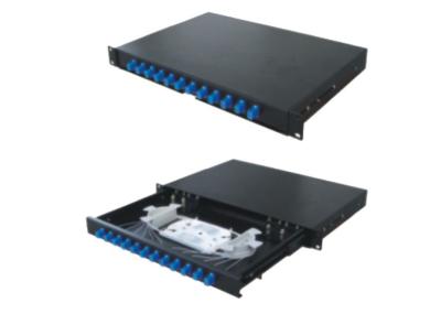 Deslizando a caixa terminal laminada da fibra de aço para a terminação do cabo óptico
