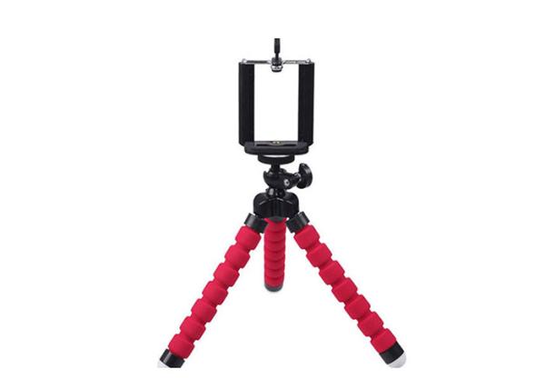 Sponge Octopus Tripod Universal Lazy Phone Holder Portable Camera Tripod with Phone Clip