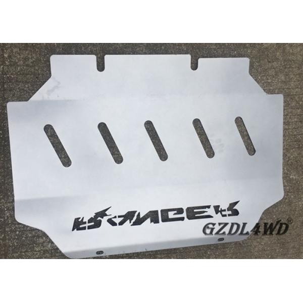 Engine Protection White Steel Skid Plate For Ford Ranger T6 2012-2015 / Pick Up Accessories