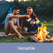 CARGOES COVER CANVAS & SUPPLY Canvas Tarpaulin for Roof, Outdoor, Patio. Rain or Sun (Reversible, Silver and Black)