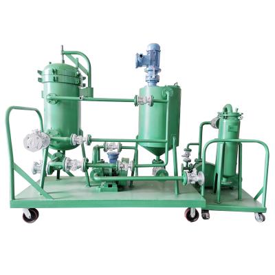 NYB Series Vertical Pressure Leaf Discharge Filter Automatic With Mixing Tank