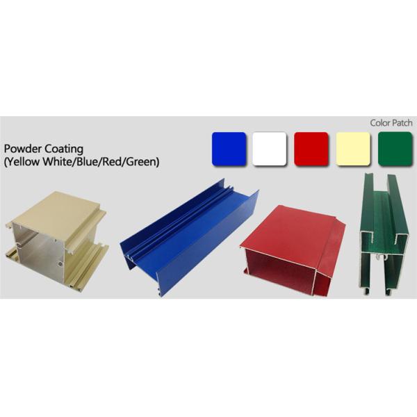 Industrial LED Aluminium Extrusion Profiles , Outdoor Aluminum Trim Extrusions