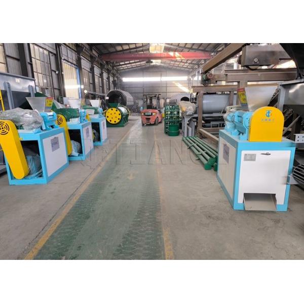 3tph Output Fertilizer Granulator Npk Dry Powder Roller Press Granulating Machine