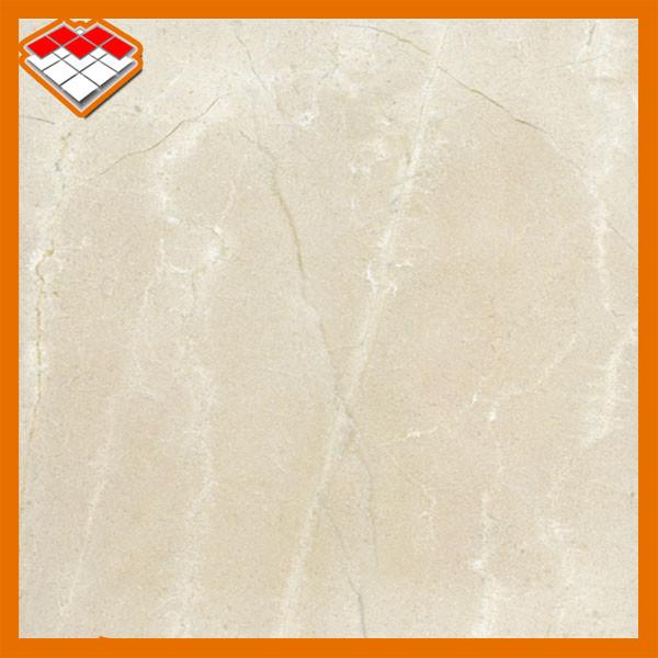 Premium Crema Marfil Polished Marble Tiles Customized Size Home Decoration
