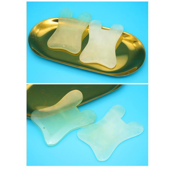 2024 Natural U Shape Xiuyan Jade Gua Sha Scraping Massage Board for Full-body Massage Facial Massager Skin Beauty Tool