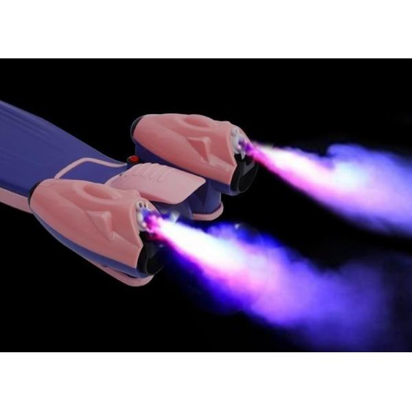 OEM Kids Rocket Kick Scooter With Sprayer Water Design Purple And Pink Color