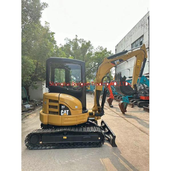 Yes You Can Inspect Small Machine Used Mini Excavator CAT 303 3000 KG Machine Weight