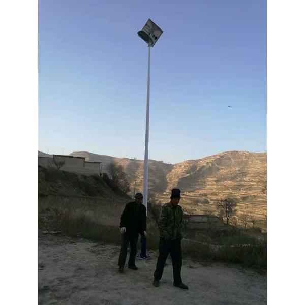 Professional Solar Panel Street Lights Matte Finish For Outdoor Hotel Villa