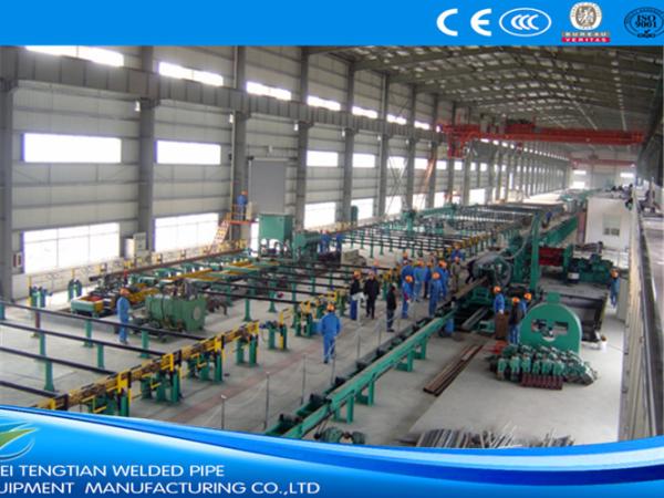 Machine de laminoir de tubes ERW API 5L 5CT pour tuyaux de gaz et de pétrole 273-630mm
