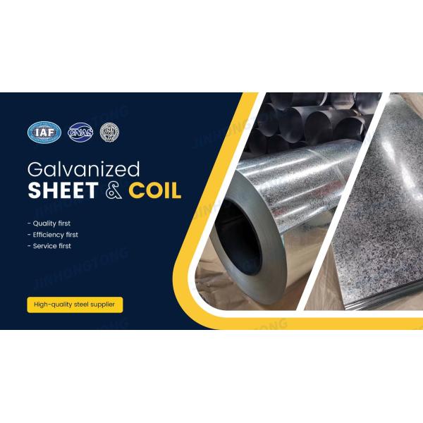 Hot Rolled Based Regular Spangle SGCC 400 Gauge Galvanized Steel Sheet G90 Galvanized Sheet Metal for Your Project