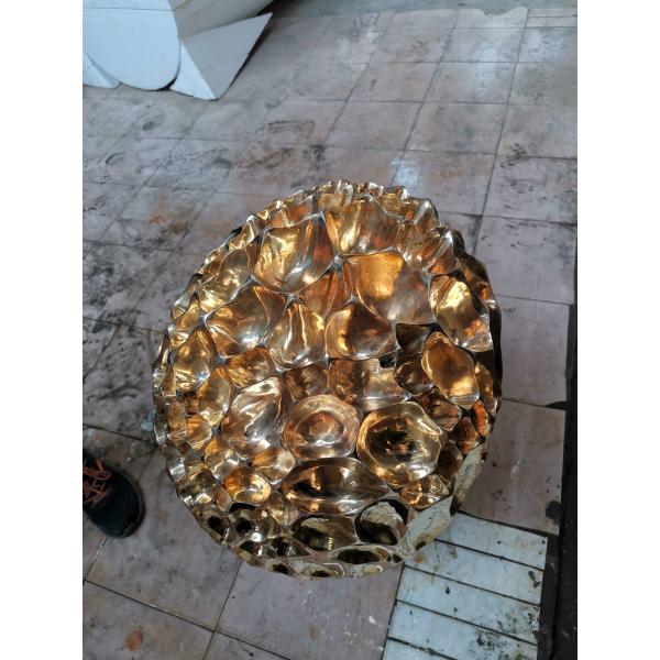 Seed Abstract Copper Art Sculpture Hall Cast Bronze Sculpture Cabinet Decoration