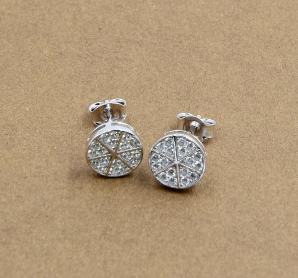 Brinquedos de prata CZ de 925 Sterling Modern Brinquedos de prata CZ de 925 Sterling