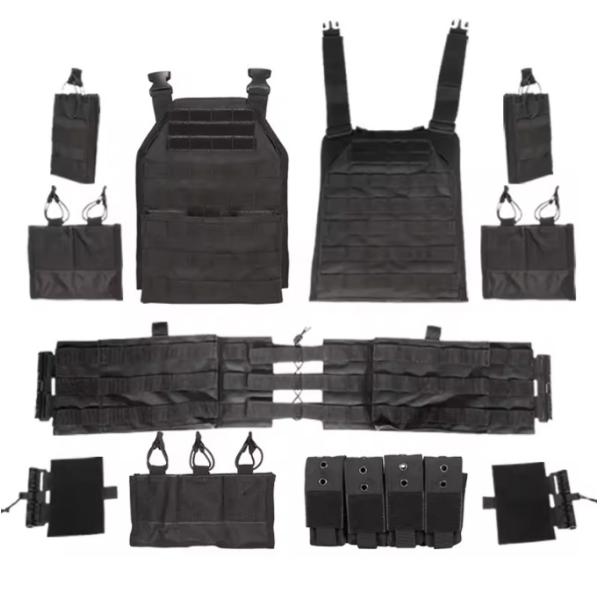 Tactical Training Vest Bag Plate Carrier Quick Release Hunting Molle Tactical Weight Vest Women Men Training