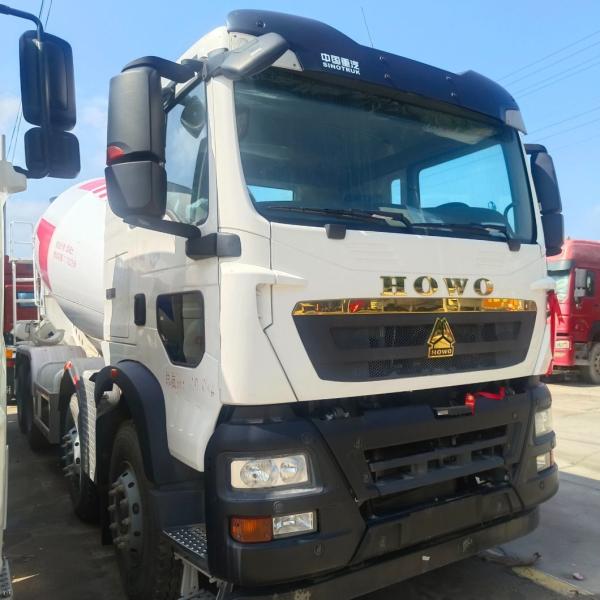Industrial Mixer Truck Featuring Hydraulic Steering System and 8 Displacement for Mixing